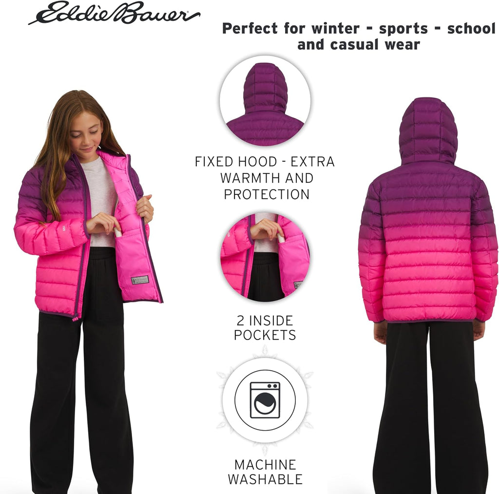 Eddie Bauer Boys' CirrusLite Lightweight Down Puffer Jacket