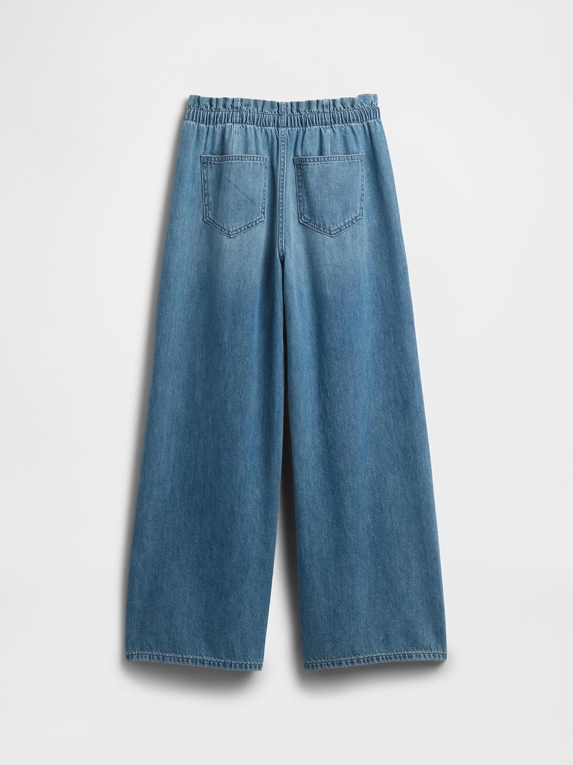 GAP Girls' Lightweight Baggy Denim