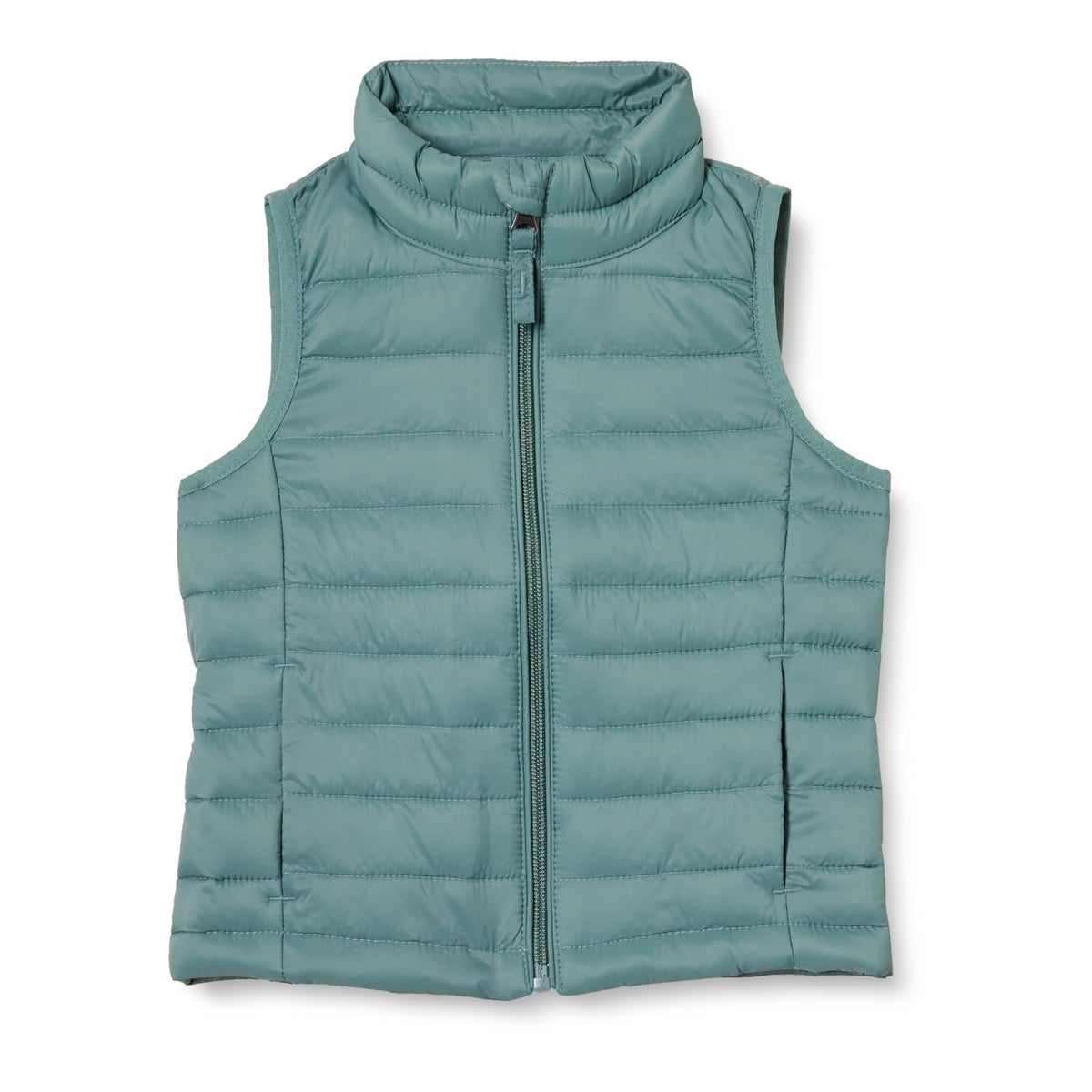 Amazon Essentials Girls and Toddlers' Lightweight Water-Resistant Packable Puffer Vest
