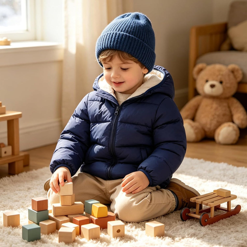 BFUSTYLE Toddler Winter Coats Fleece Thicken Jacket for Baby Girls Boy 1-5T