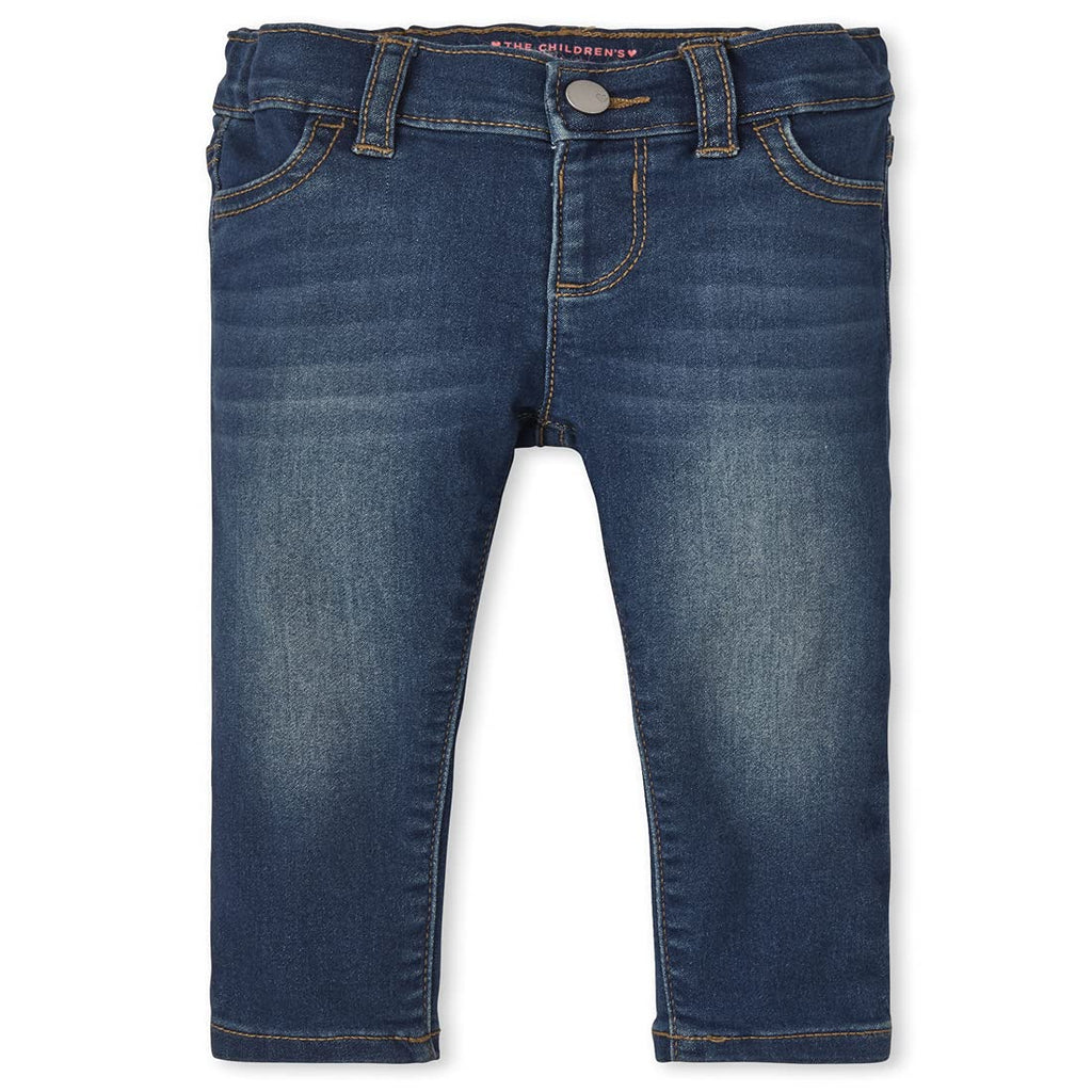 The Children's Place Girls and Toddler Girl Super-Soft Stretch Denim Legging Jeans