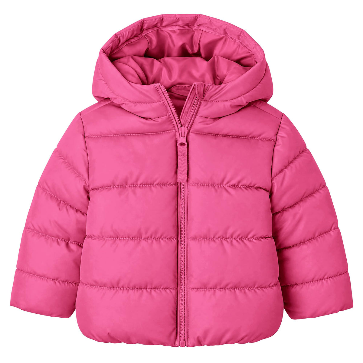 Resinta Toddler Girls Winter Midweight Puffer Jacket Hooded Warm Outwear