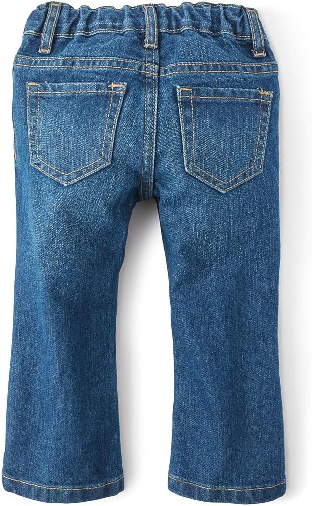 The Children's Place baby-girls And Toddler Girls Basic Bootcut Jeans