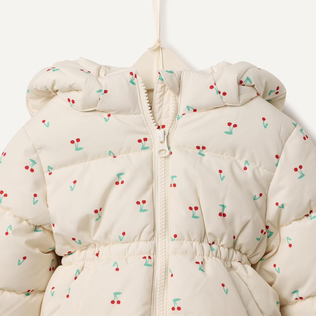 Amazon Essentials x Sofia Grainge Babies, Todders and Girls' Water-Repellent Hooded Puffer Jacket