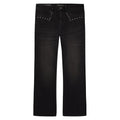 Lucky Brand Girls' High Rise Wide Flare Stretch Denim Jean, Zipper Fly & Button Closure