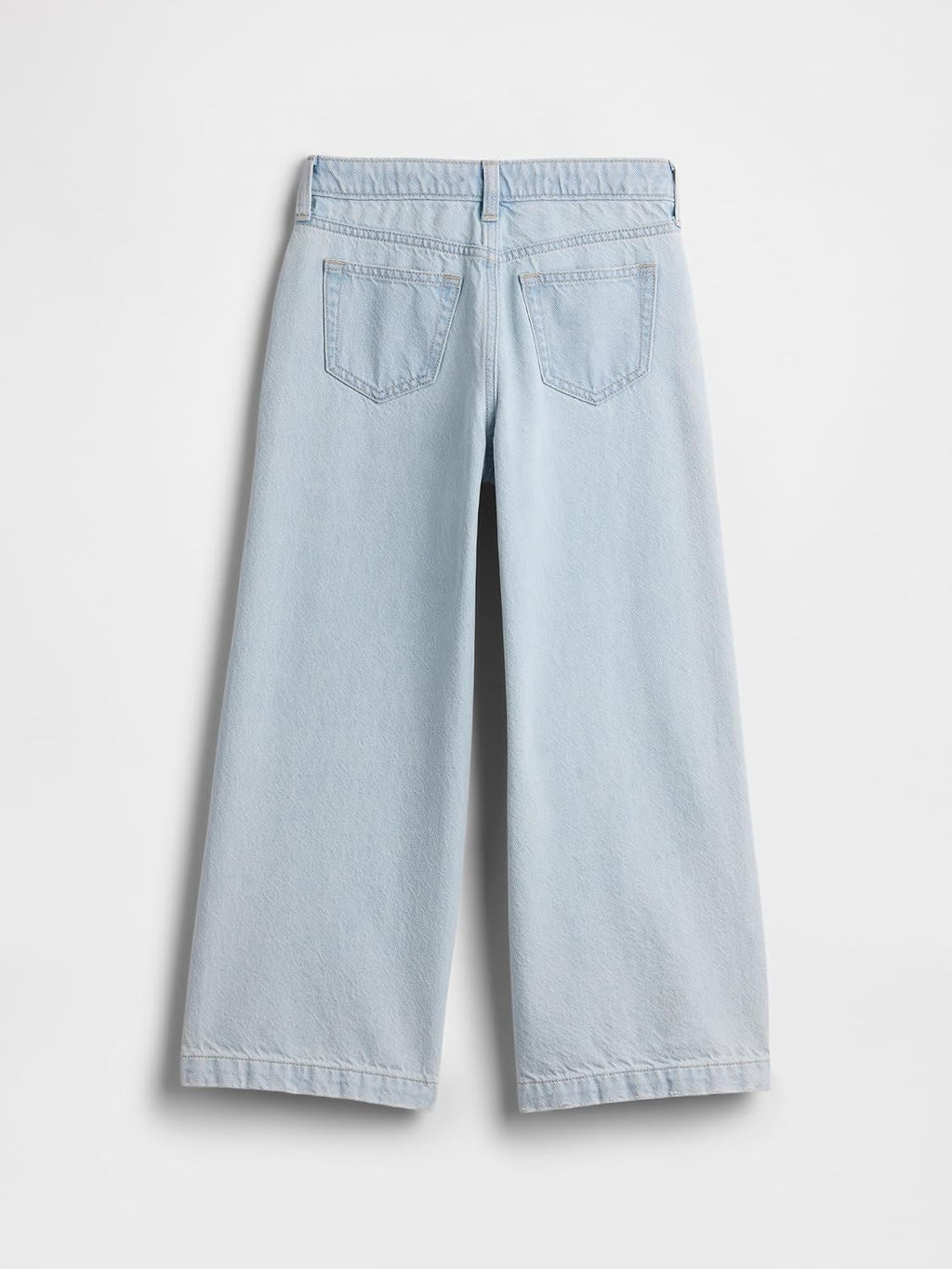 GAP Girls' High Rise Wide Leg Jean