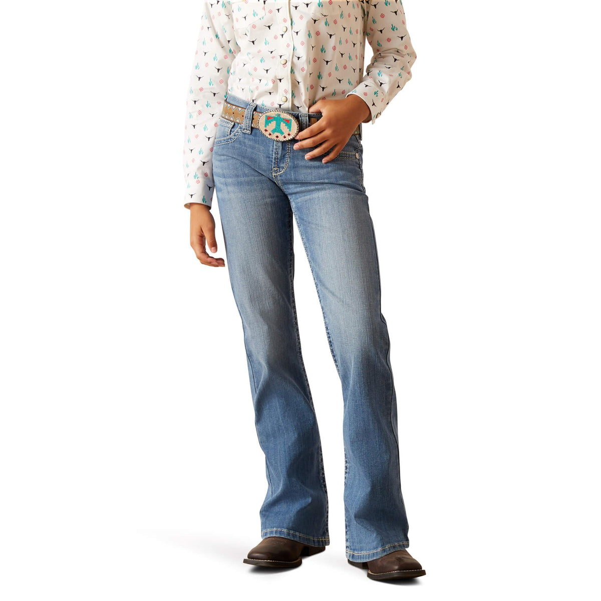 ARIAT Girls 10025984 Entwined Bootcut