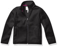 Amazon Essentials Girls and Toddlers' Polar Fleece Full-Zip Mock Jacket, Insulated Outerwear Coat