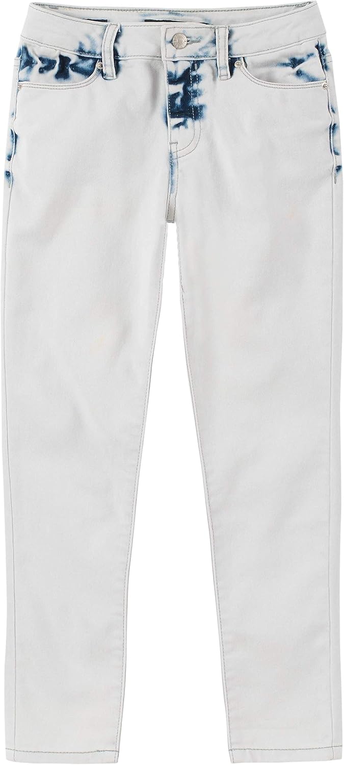 Calvin Klein Girls' Skinny Fit Stretch Denim 5-Pocket Jeans