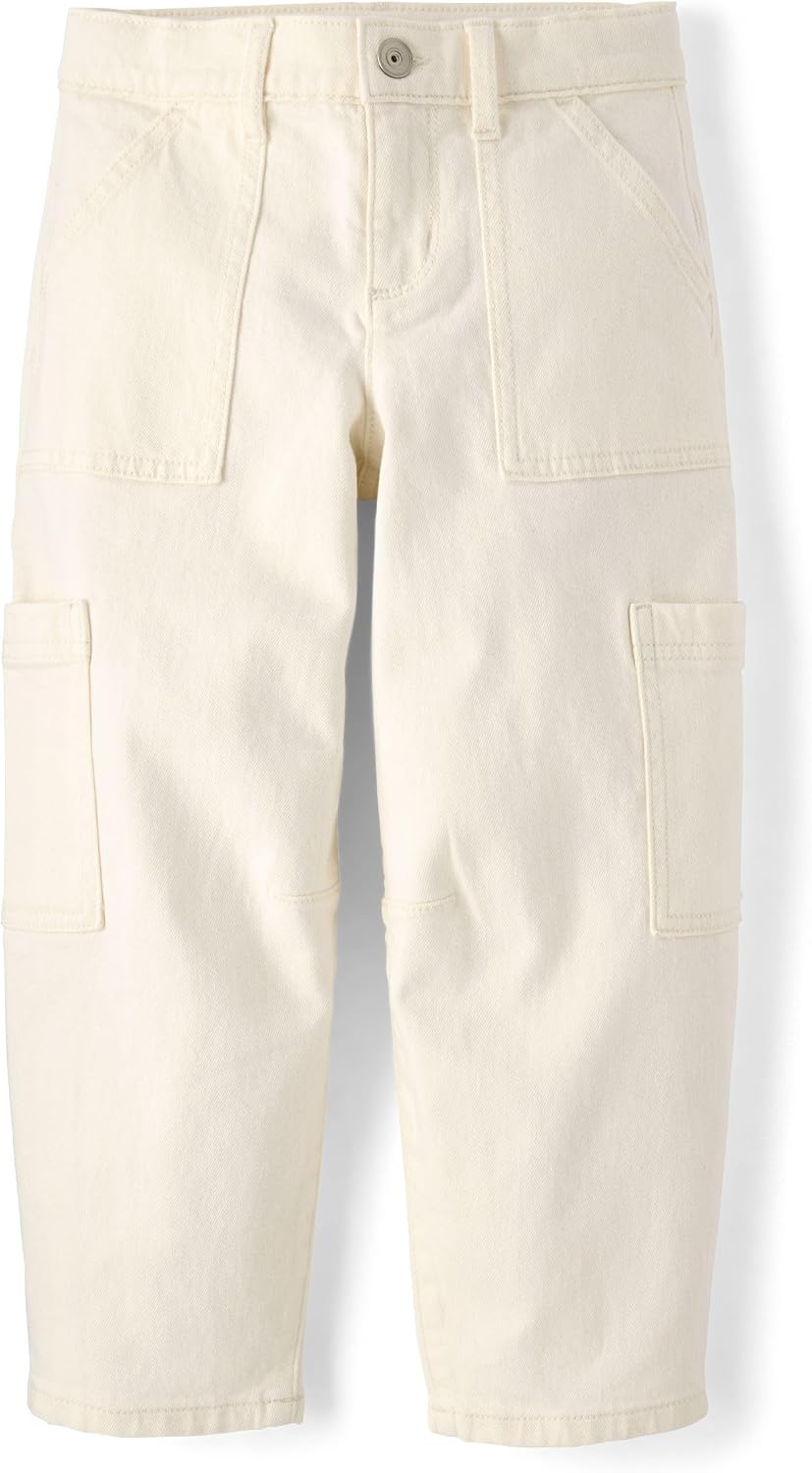 The Children's Place Girls' Barrel Leg Jeans
