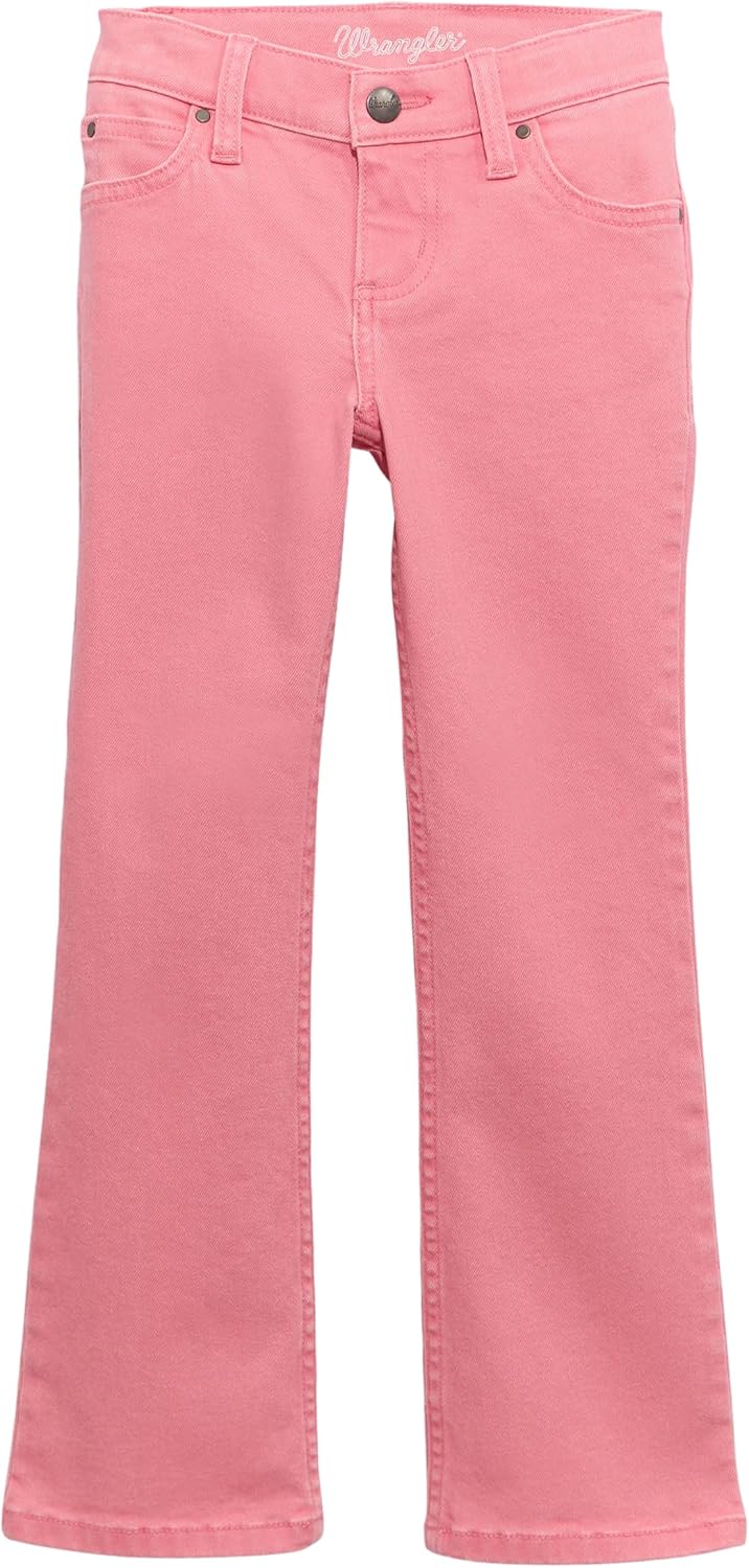 Wrangler Girls' Stretch Boot Cut Jean