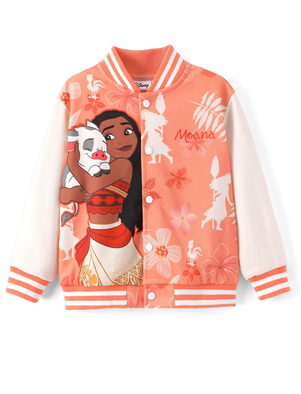 Disney Girl & Boy Varsity Bomber Jacket Fall Sweatshirt Toddler to Big Kid