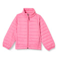 Amazon Essentials Girls and Toddlers' Light-Weight Water-Resistant Packable Mock Puffer Jackets