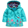 Arshiner Toddler Girls Waterproof Hooded Coat Jacket Outwear Raincoat