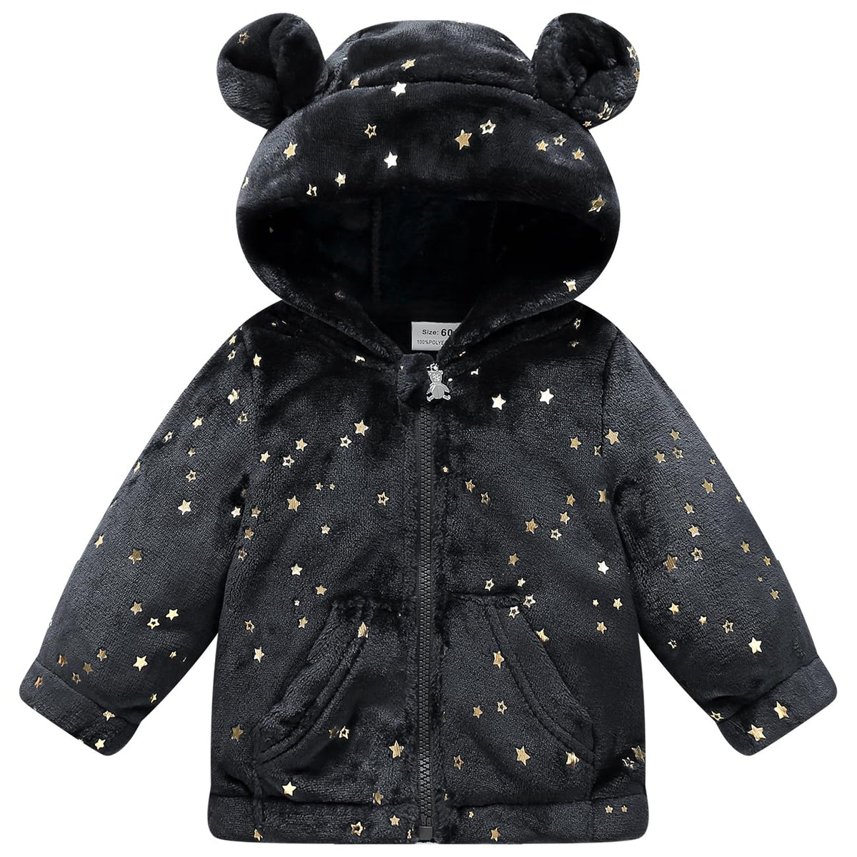 Baby Girl Winter Fleece Coat Toddler Boy Warm Jacket Infant Sweater Outwear