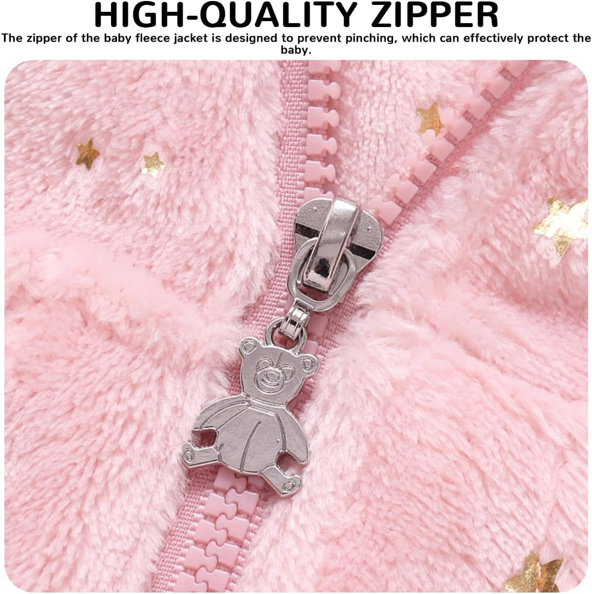 Baby Girl Winter Fleece Coat Toddler Boy Warm Jacket Infant Sweater Outwear
