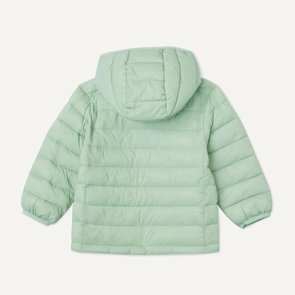 Amazon Essentials Boys and Toddlers' Lightweight Water-Resistant Packable Hooded Insulated Puffer Jacket