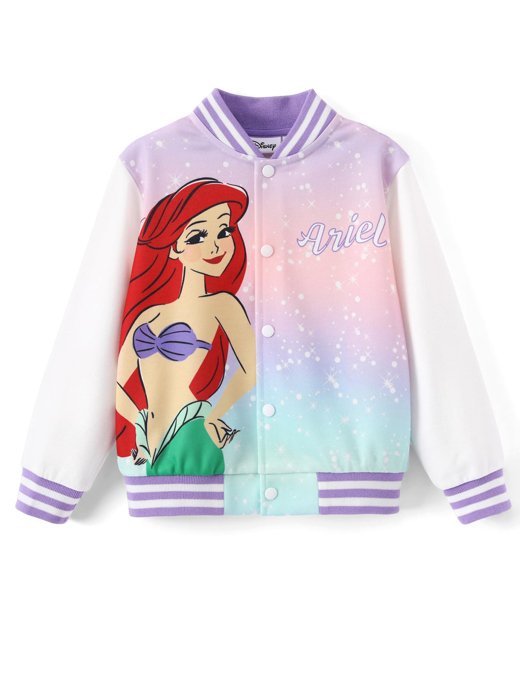 Disney Girl & Boy Varsity Bomber Jacket Fall Sweatshirt Toddler to Big Kid