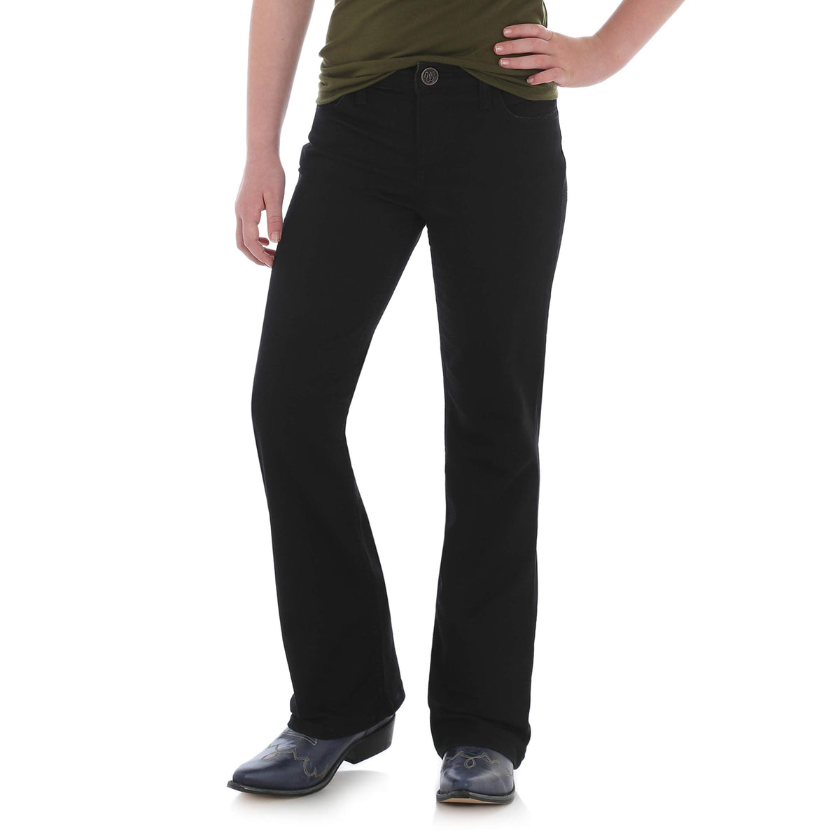 Wrangler Girls' Stretch Boot Cut Jean