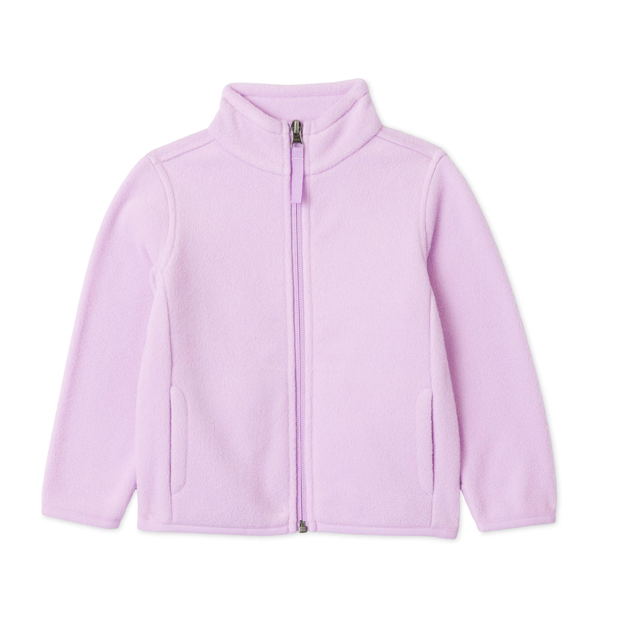 Amazon Essentials Unisex Kids' Polar Fleece Full-Zip Mock Jacket