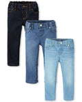The Children's Place Girls Super Skinny Jeans,Victory Blue Wash Single,4