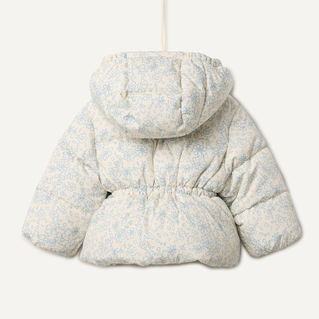 Amazon Essentials x Sofia Grainge Babies, Todders and Girls' Water-Repellent Hooded Puffer Jacket