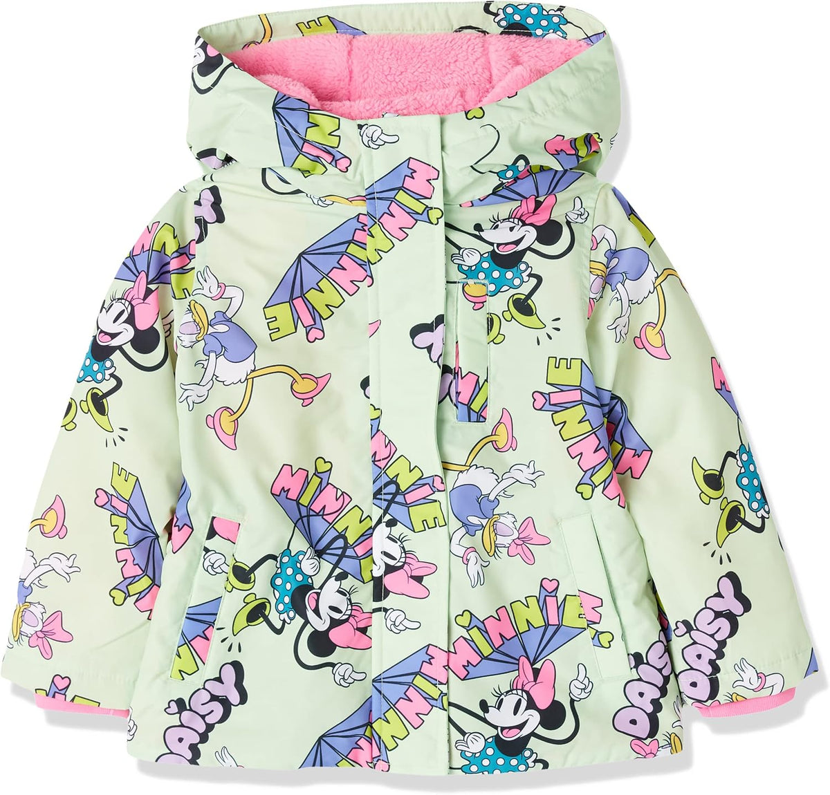 Amazon Essentials Disney | Marvel | Star Wars | Frozen | Princess Girls and Toddlers' Warm Puffer Jacket Coat