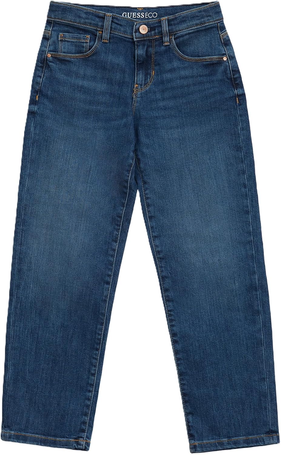 Guess Girls' Eco Straight Denim Jeans