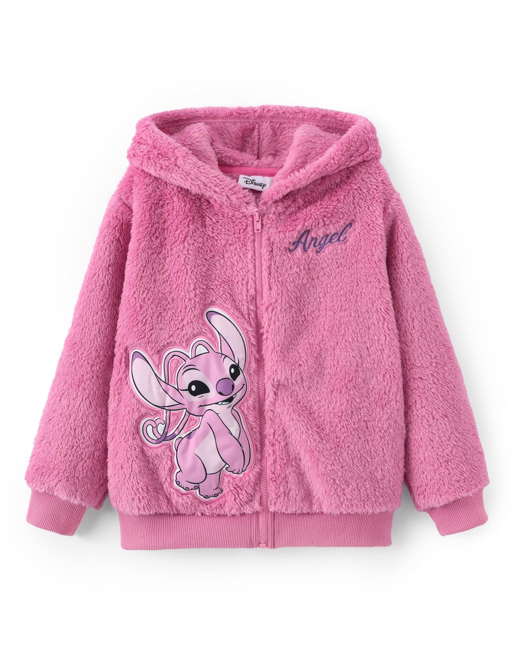 Disney Girl/Boy Fleece Jacket Zipper Sherpa Fuzzy Hoodie Winter Coat 2-13Y