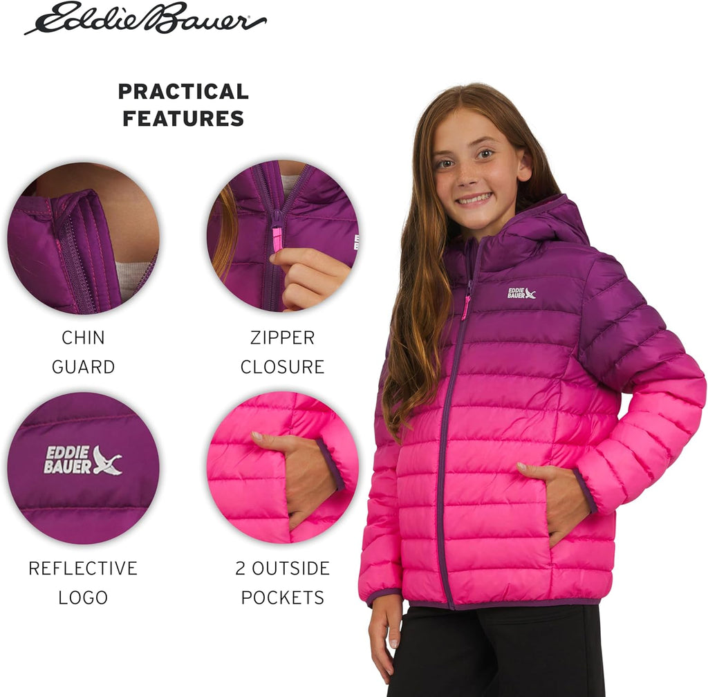 Eddie Bauer Boys' CirrusLite Lightweight Down Puffer Jacket
