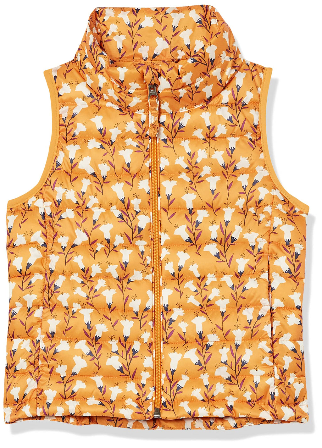 Amazon Essentials Girls and Toddlers' Lightweight Water-Resistant Packable Puffer Vest