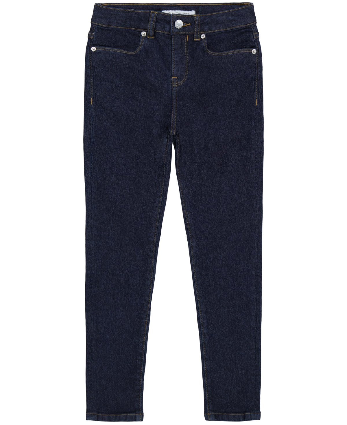 Calvin Klein Girls' Skinny Fit Stretch Denim 5-Pocket Jeans
