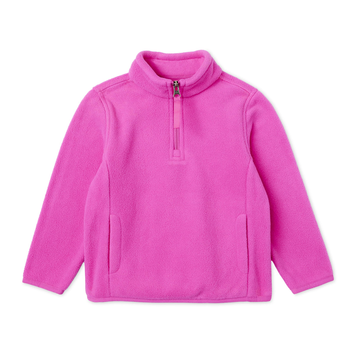 Amazon Essentials Girls' Polar Fleece Quarter-Zip Mock Jackets