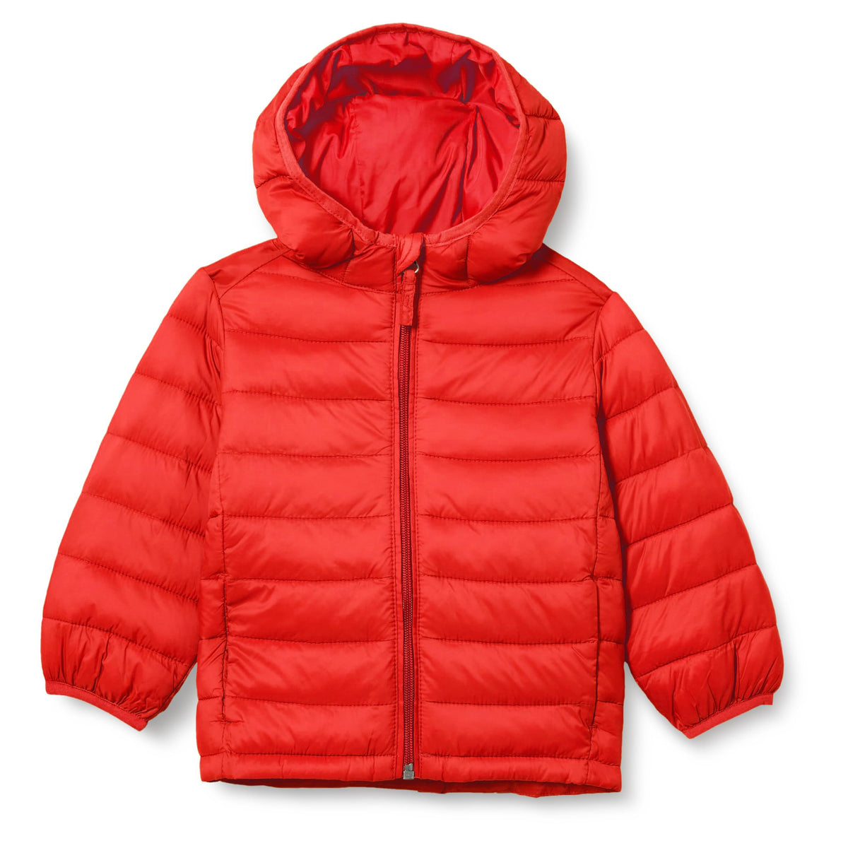 Amazon Essentials Boys and Toddlers' Lightweight Water-Resistant Packable Hooded Insulated Puffer Jacket