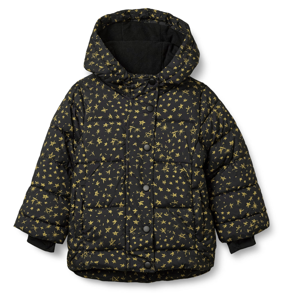 Amazon Essentials Girls and Toddlers' Heavyweight Hooded Puffer Coat, Water-Resistant