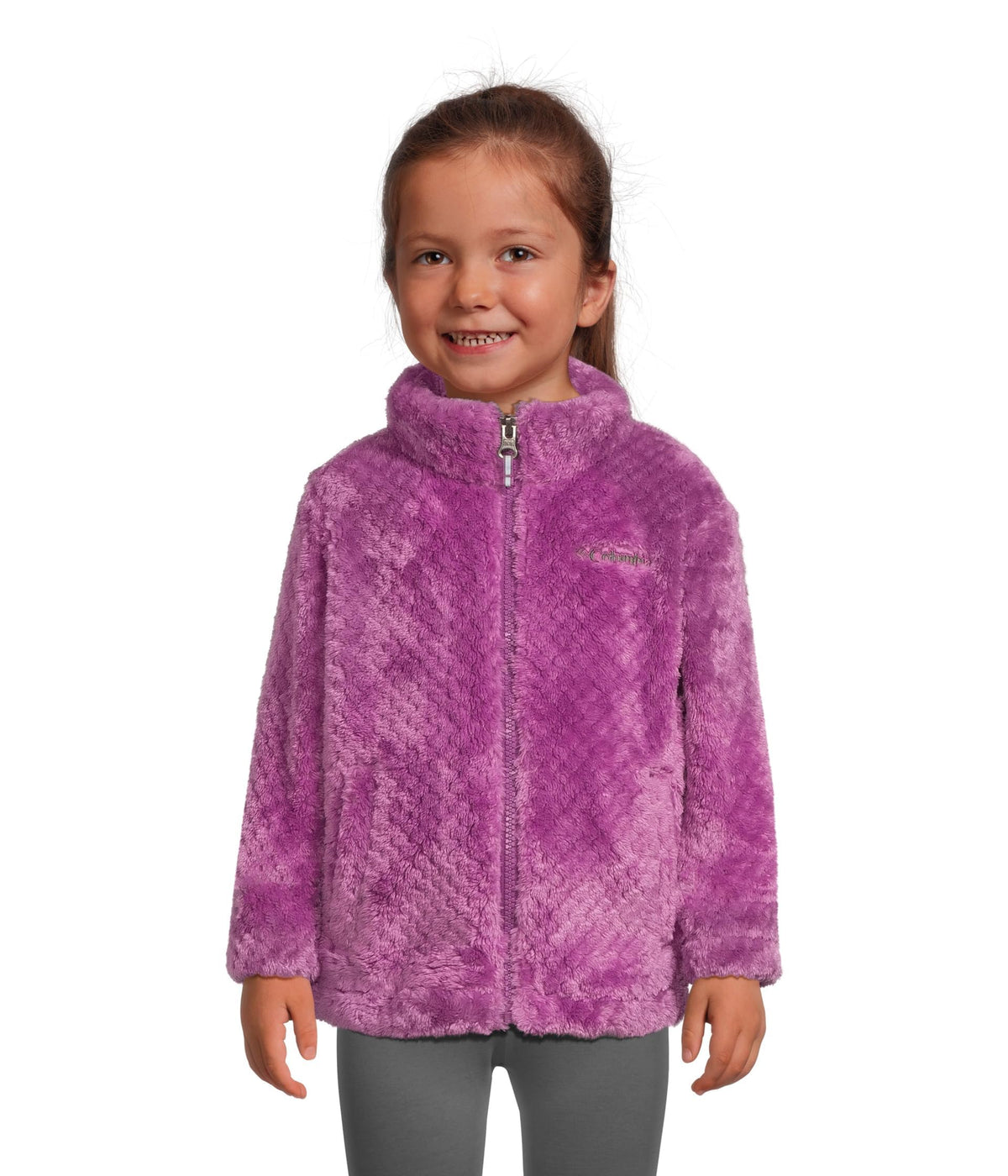 Columbia Youth Girls Fire Side Sherpa Full Zip Fleece Jacket