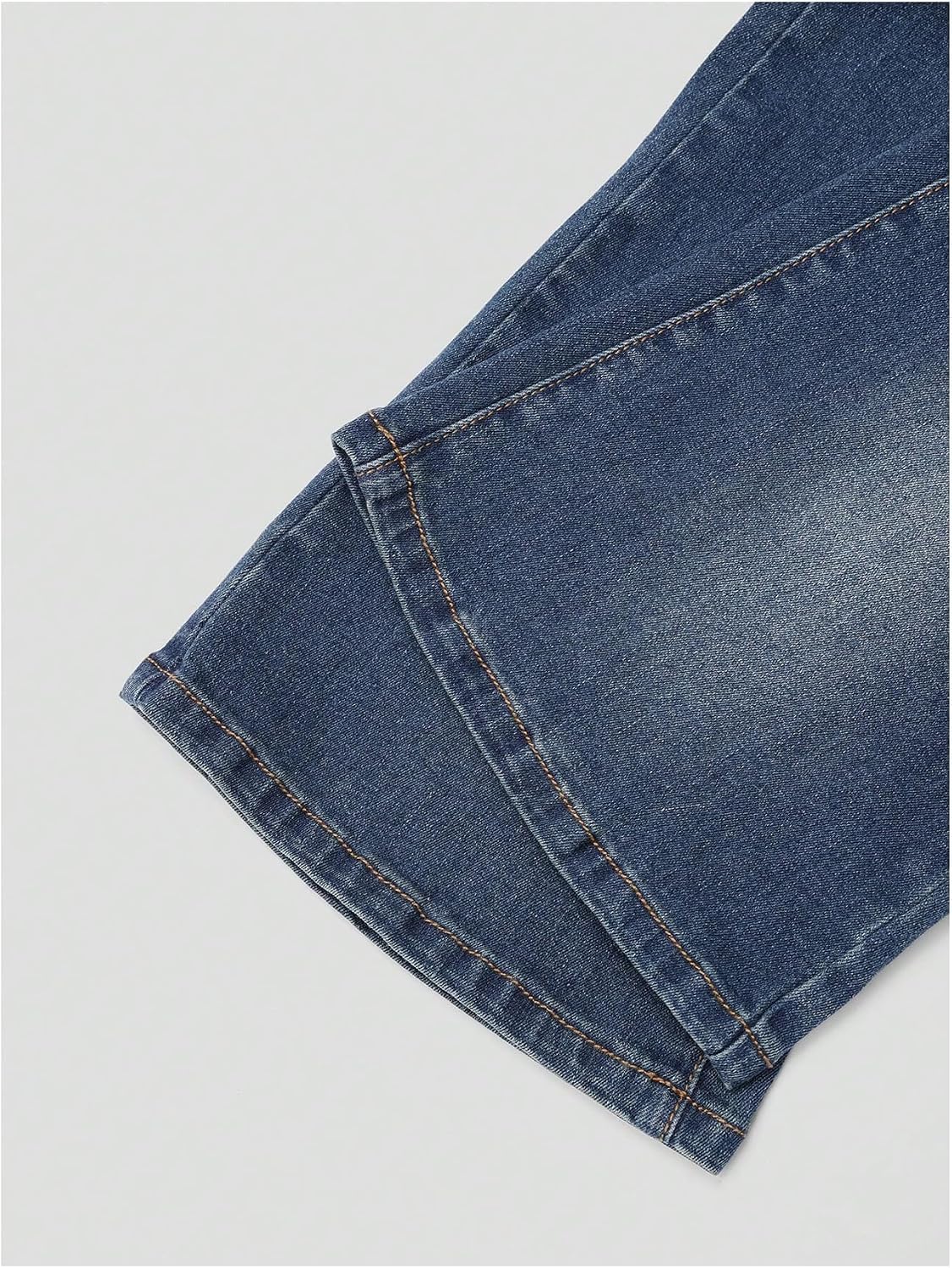 GORGLITTER Girl's Flare Jeans High Waisted Bell Bottom Denim Pants