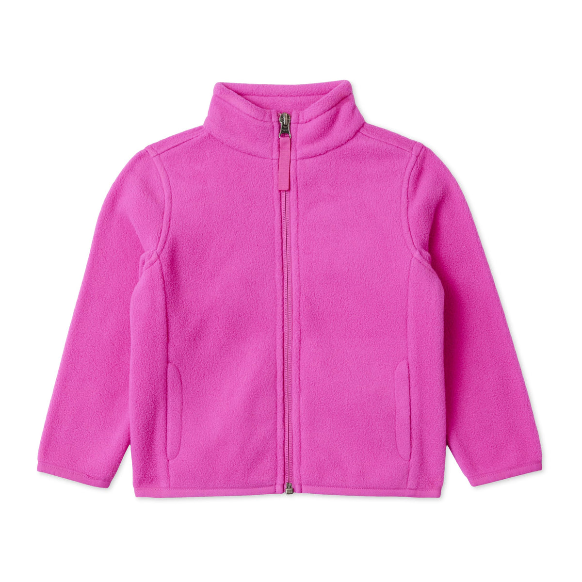 Amazon Essentials Unisex Kids' Polar Fleece Full-Zip Mock Jacket