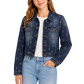 AEROPOSTALE Girls Denim Jacket, Classic Jean Jacket, 100% Cotton, Size 4-16