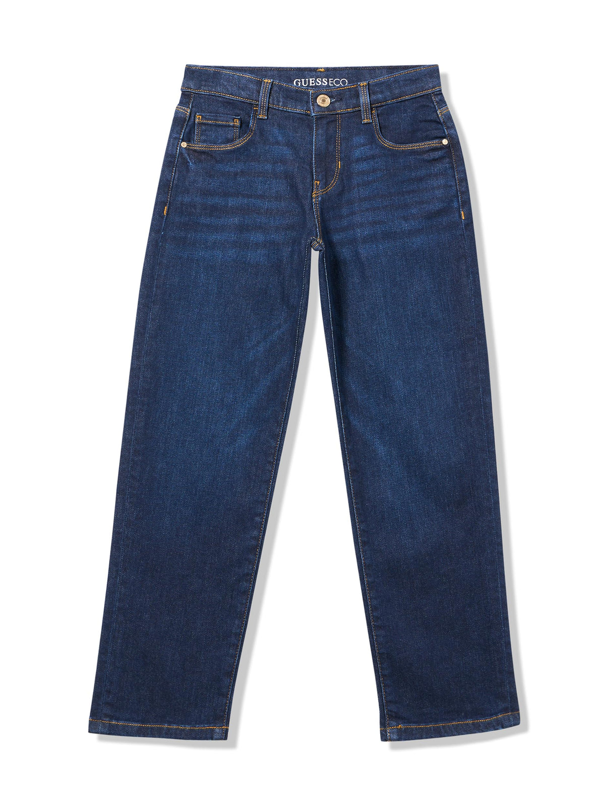 Guess Girls' Eco Straight Denim Jeans