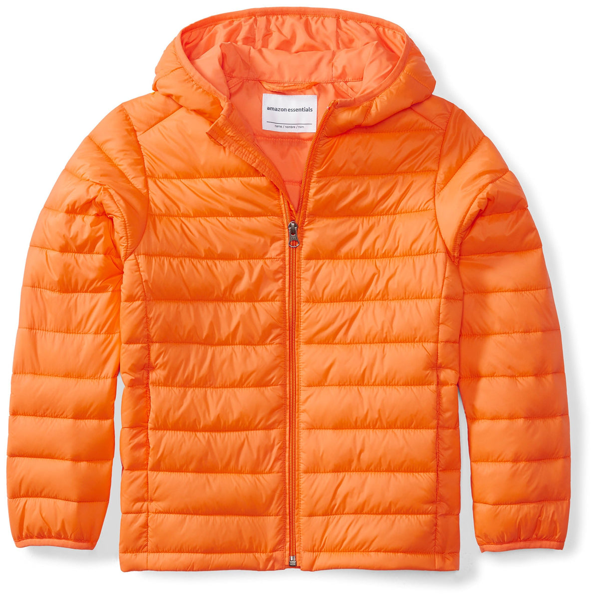 Amazon Essentials Boys and Toddlers' Lightweight Water-Resistant Packable Hooded Insulated Puffer Jacket