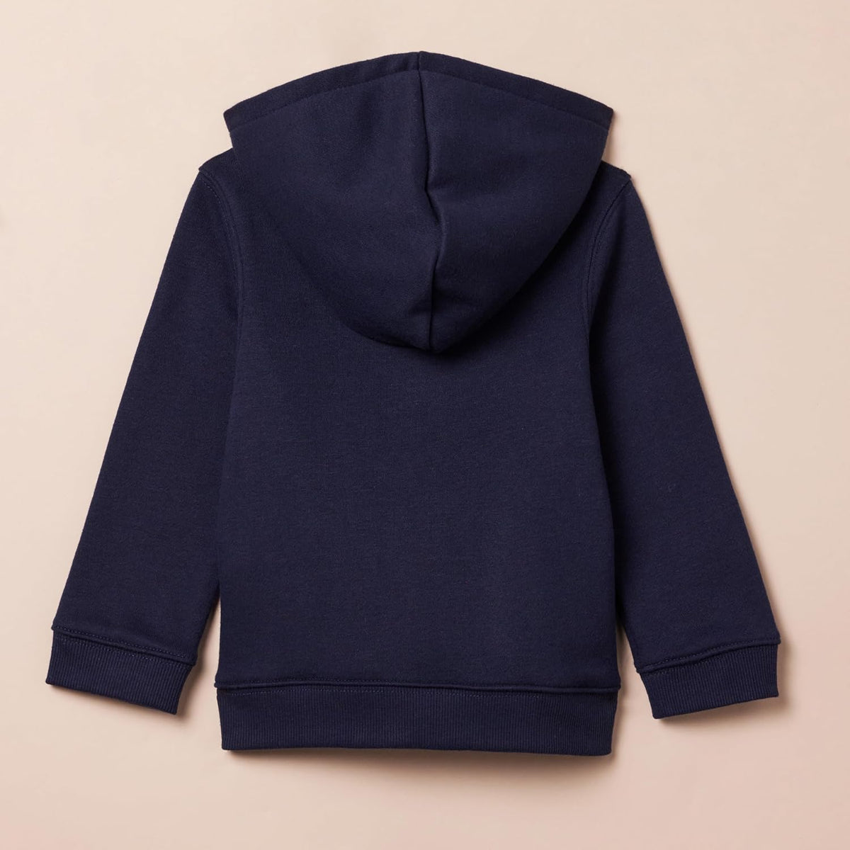 Amazon Essentials Girls and Toddlers' Fleece Zip-Up Hooded Sweatshirt with Lined Hood and Rib Knit Detail