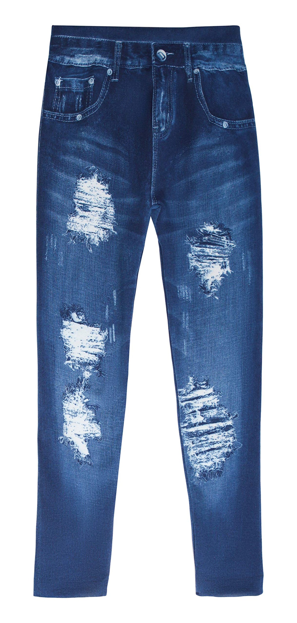 Just Love Jeggings for Girls Comfortable Seamless Printed Leggings
