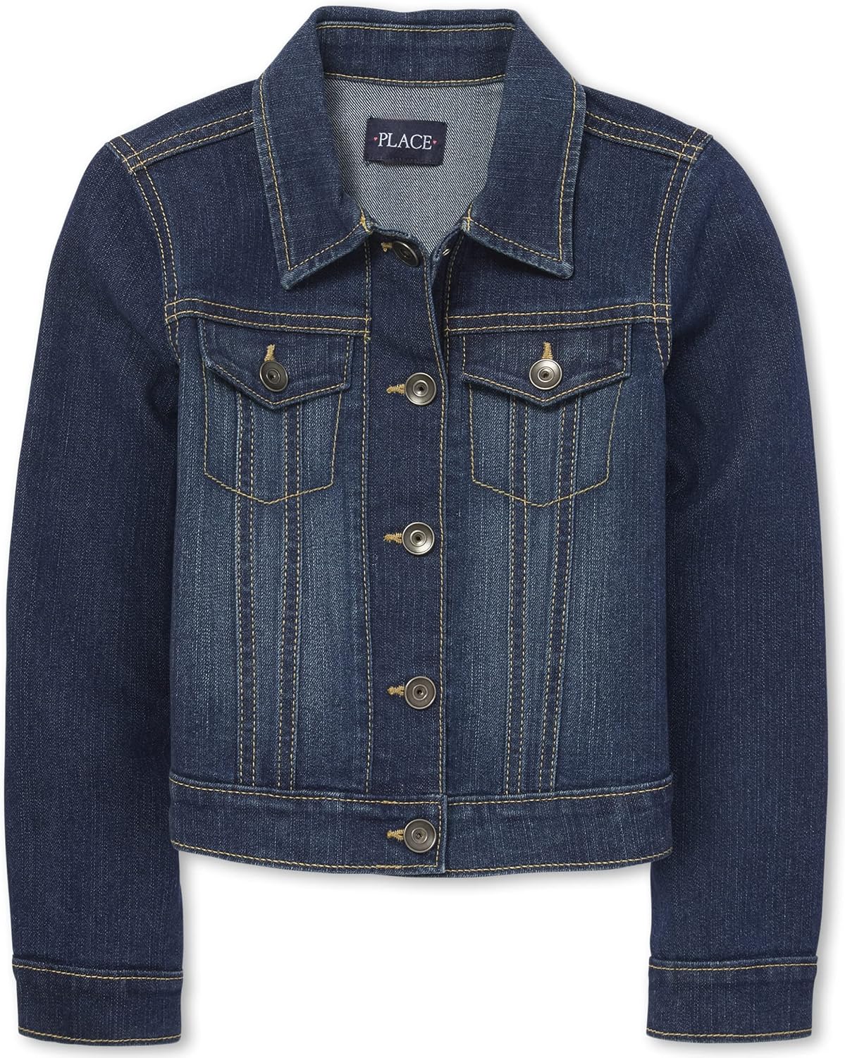 The Children's Place Girls' Basic Denim Jacket
