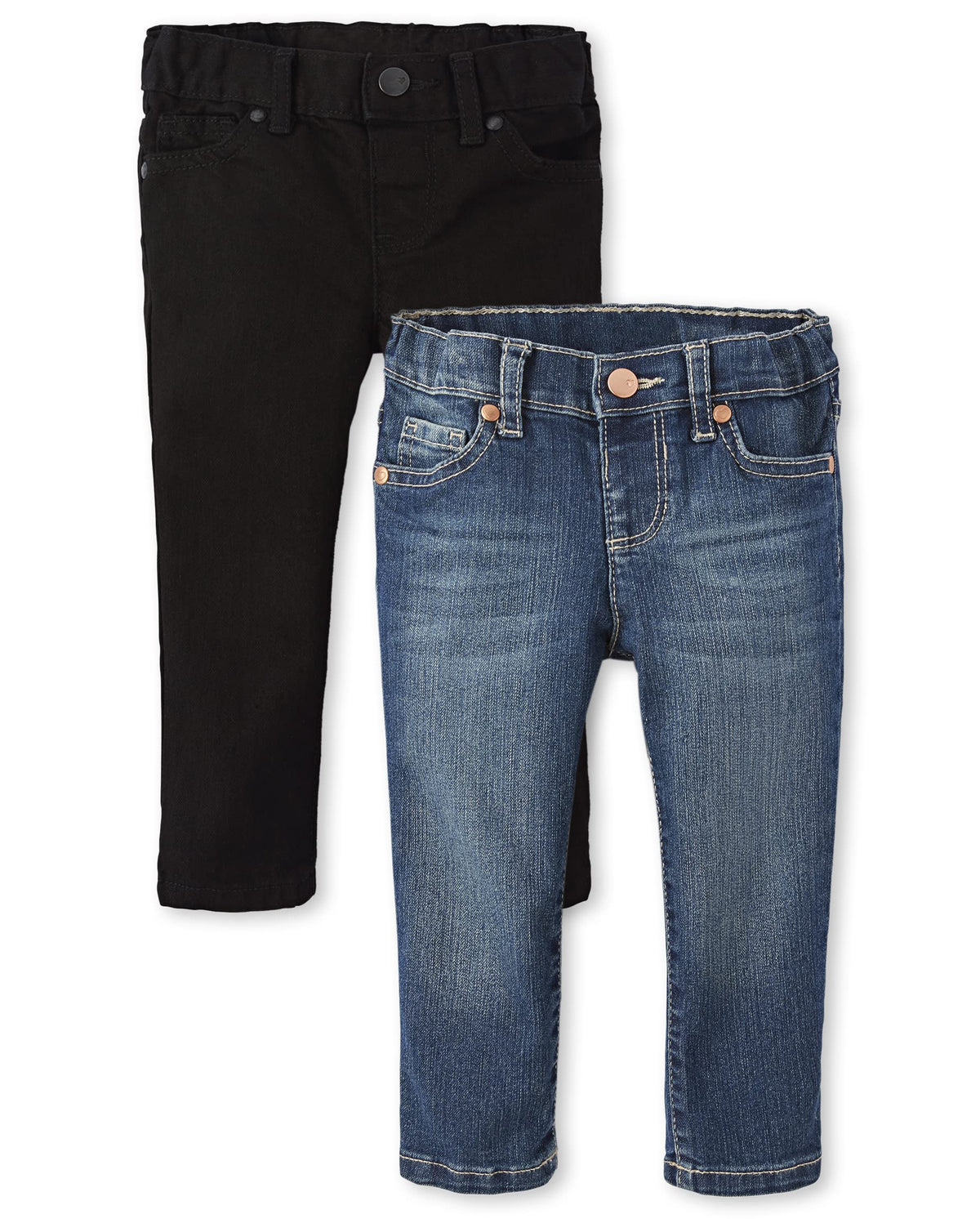 The Children's Place Baby Girls' and Toddler Skinny Jeans