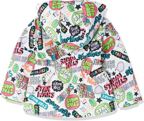 Amazon Essentials Disney | Marvel | Star Wars | Frozen | Princess Girls and Toddlers' Warm Puffer Jacket Coat