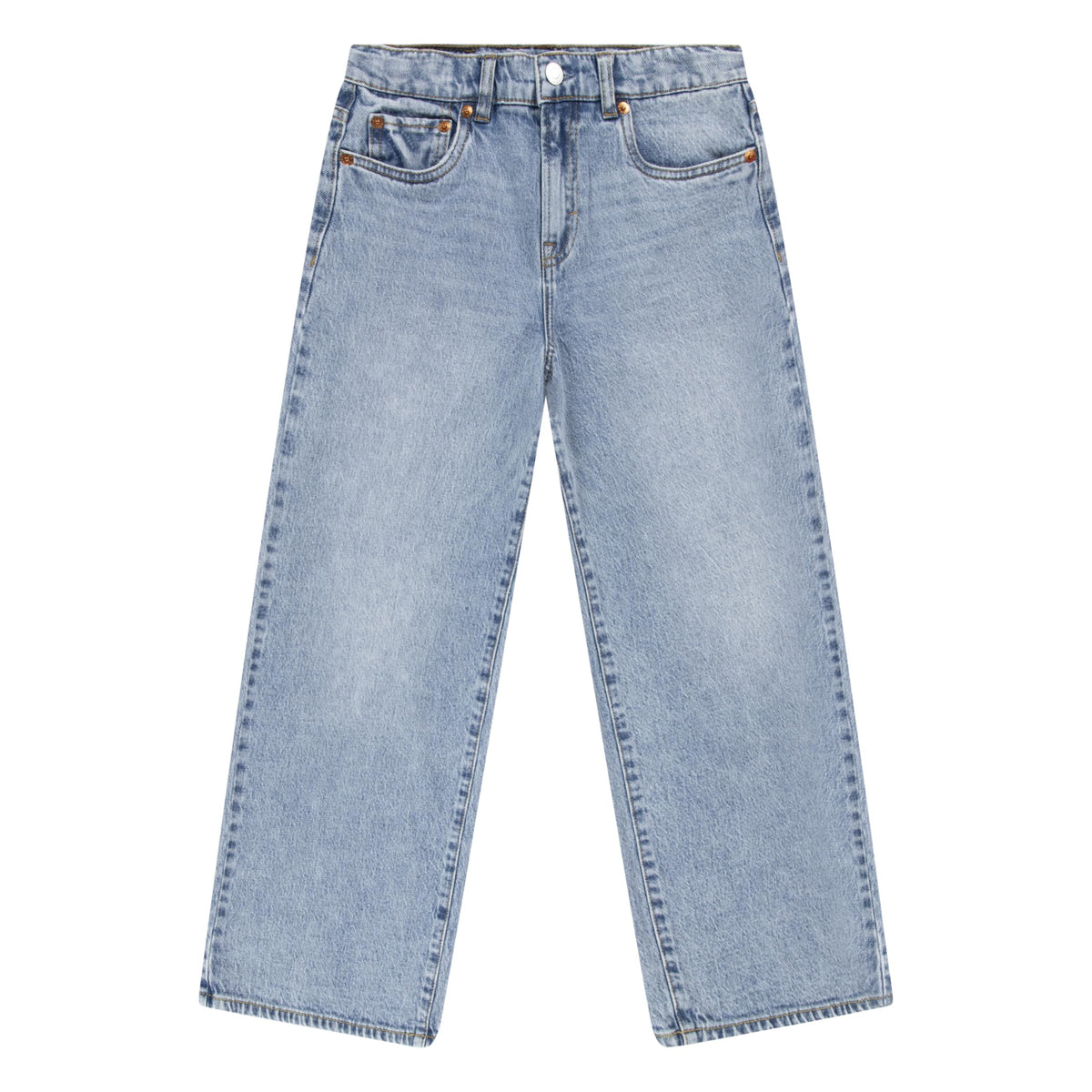 Levi's Kids High-Rise Baggy (Big Kid)