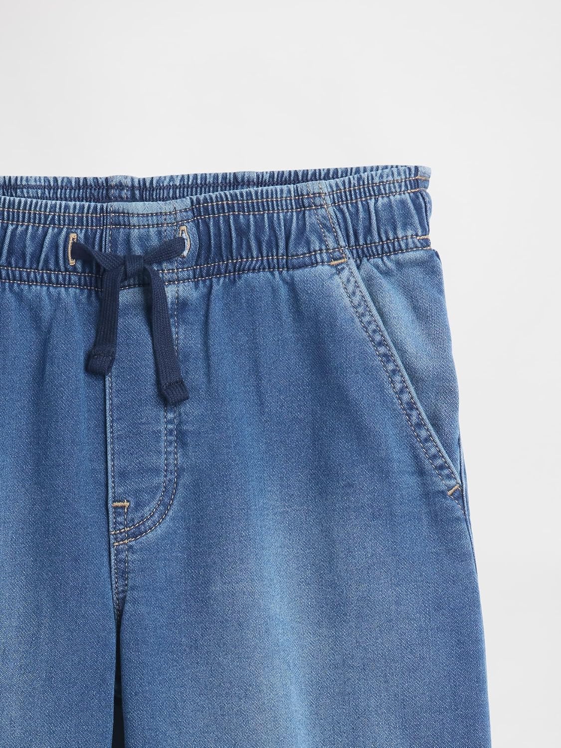 GAP Girls' Pull-on Wide Leg Denim