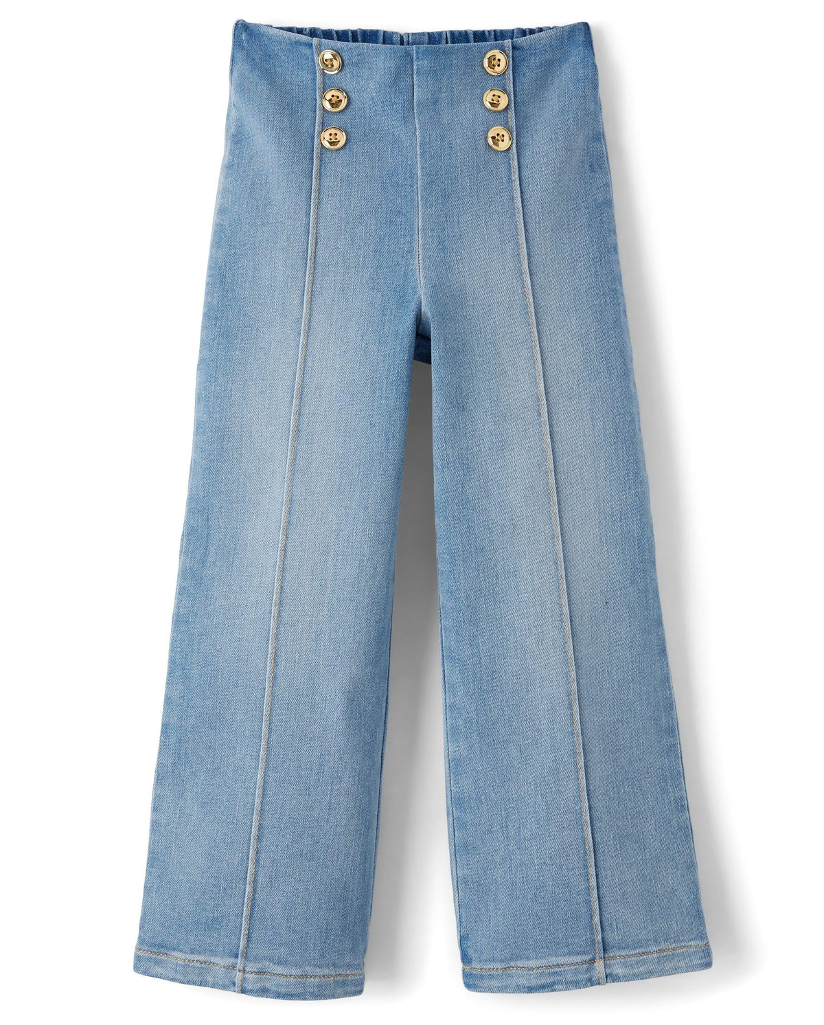 Gymboree Girls' and Toddler Wide Leg Jeans