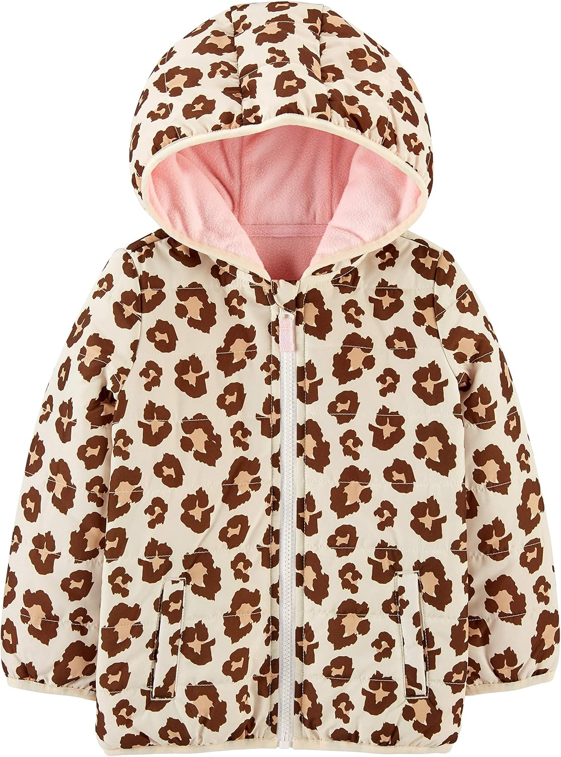 Simple Joys by Carter's Baby Hooded Sweater Jacket with Sherpa Lining